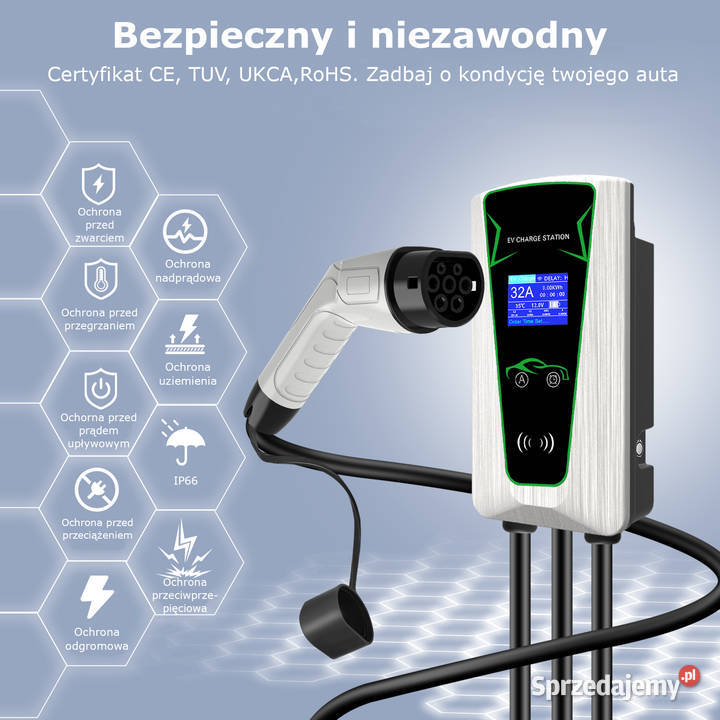 Stacja ładowania WALLBOX 22kW Type 2 z kartami Gorzów Wielkopolski