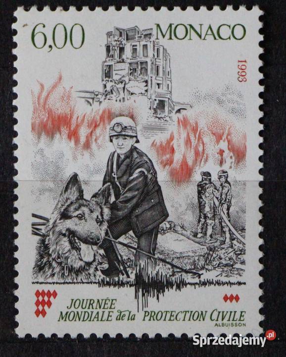 Monako 13 Filatelistyka wielkopolskie Oborniki