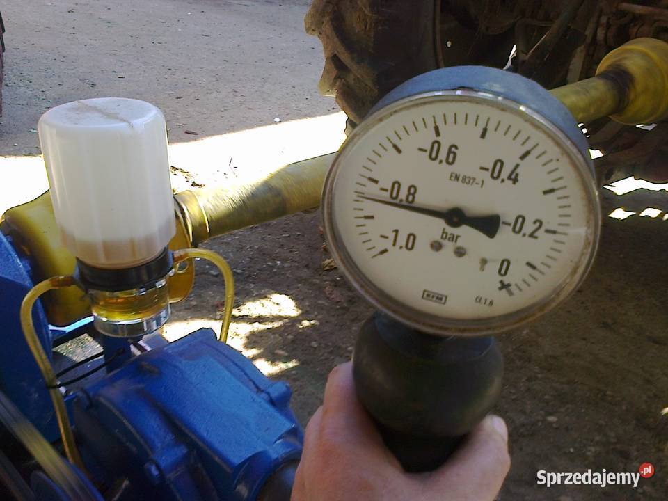 Dojarka na wałek WOM alfa laval Hodowla bydła Stawiski