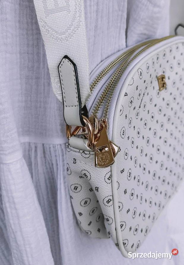 Torebka True Friend Biała Z Białym Paskiem Dla kobiet Moda i Styl Nowy Kawęczyn