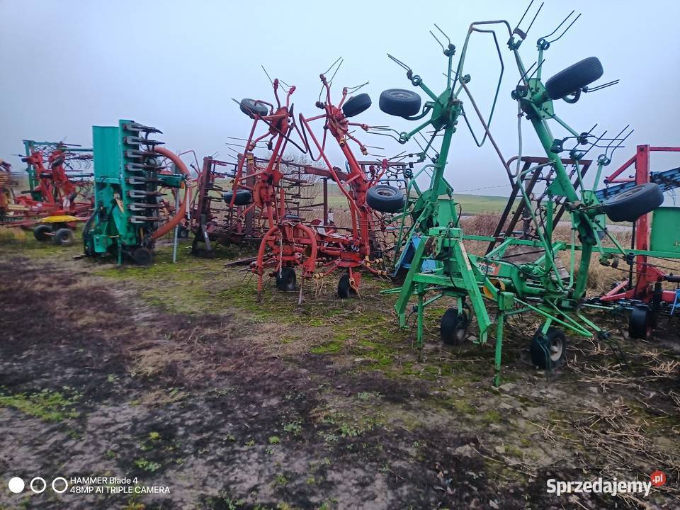 przetrząsacz krone 640 kuhn 8501 Produkcja roślinna Węgorzewo