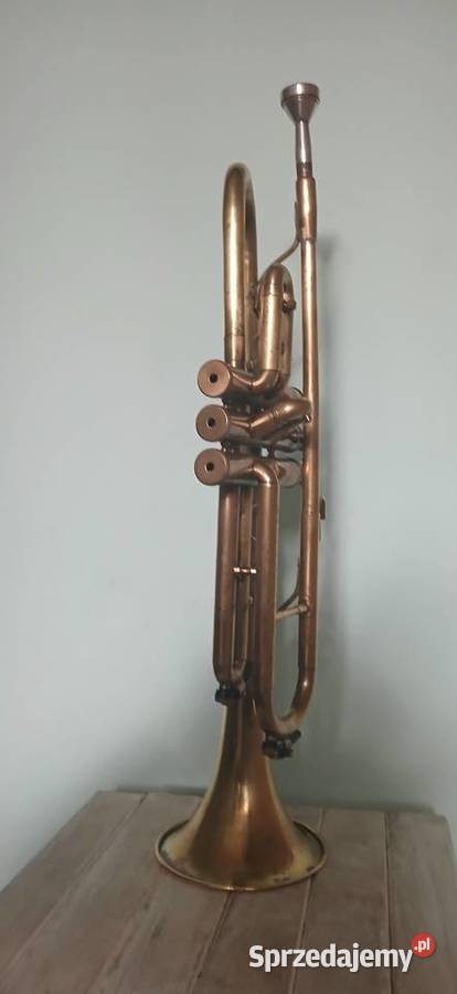 Stara Polska Trąbka firmy WFIDIP Polmuz z lat 50 Kraków