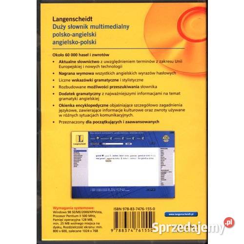Langenscheidt Duży Słownik Multimedialny EN EN