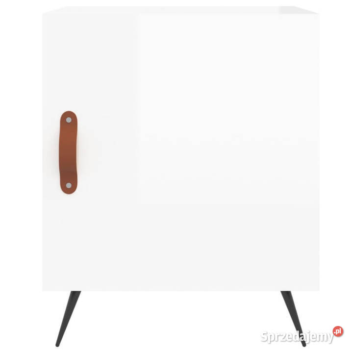 Szafki nocne 2 białe z połyskiem 40x40x50 mazowieckie Warszawa sprzedam