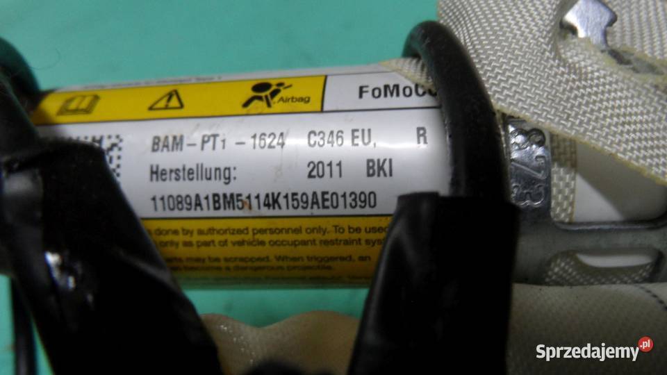 FORD FOCUS MK3 III 11r AIRBAG kurtyna prawa
