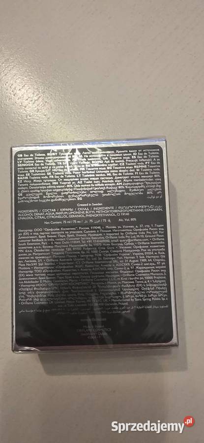 Woda toaletowa Oriflame eclat homme Jaworzno