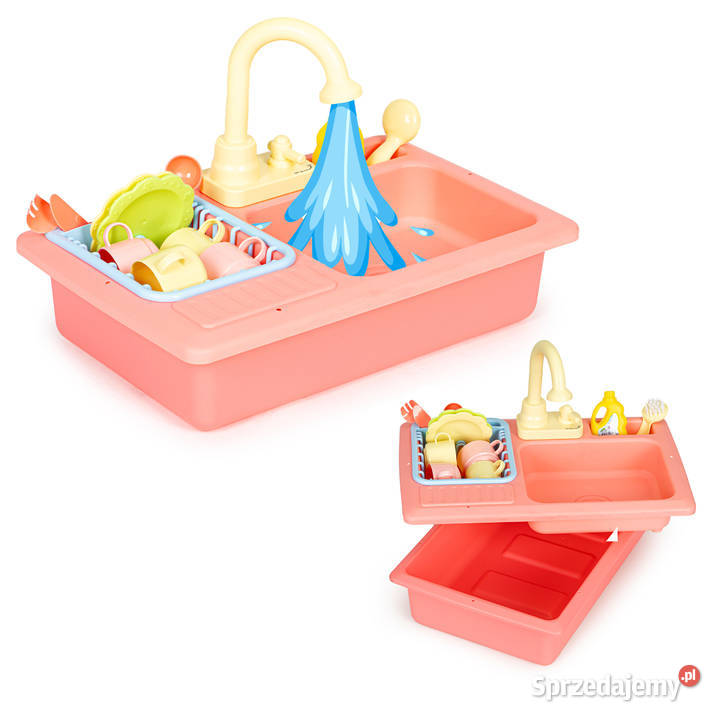 Zlew zlewozmywak z kranem napełniany wodą 12 Smogorzów