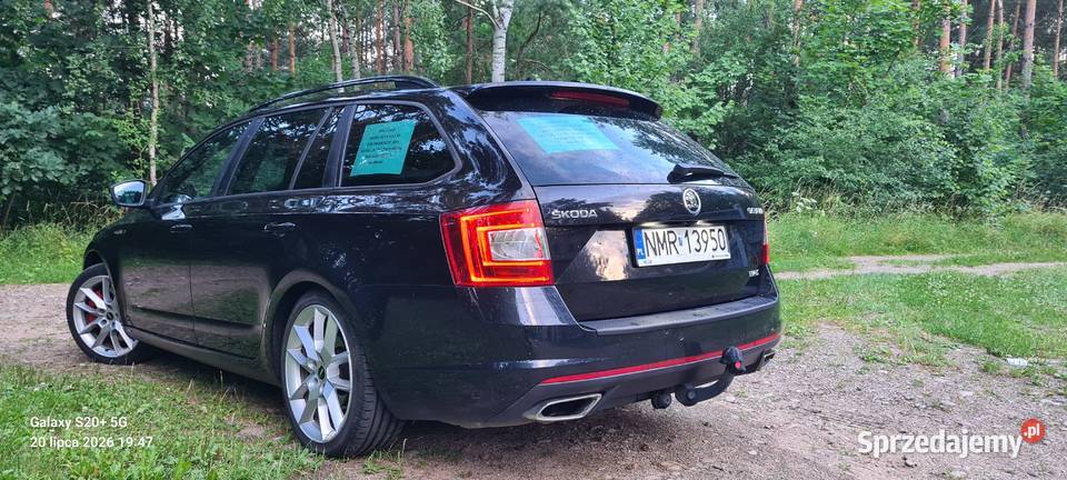 Skoda Octavia 3 20 TDI RS 221 wspomaganie kierownicy Mrągowo