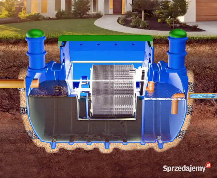 OCZYSZCZALNIA ŚCIEKÓW ROTOCLEAN 6 ze STUDNIĄ Szczecin