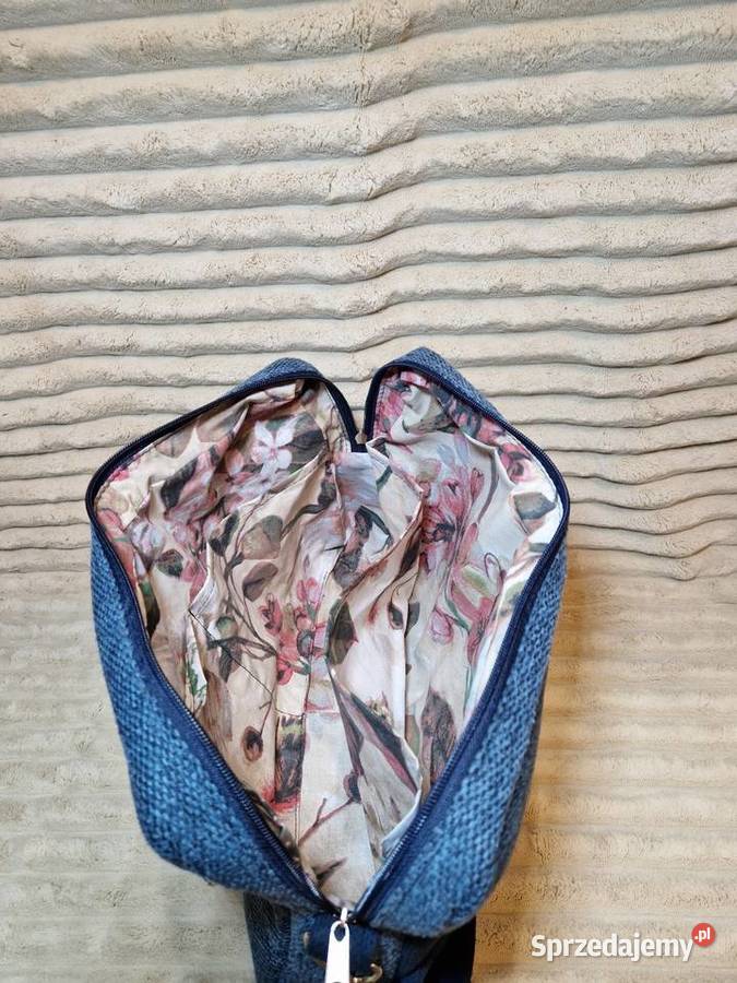 Torba na laptop aktówka handmade rękodzieło