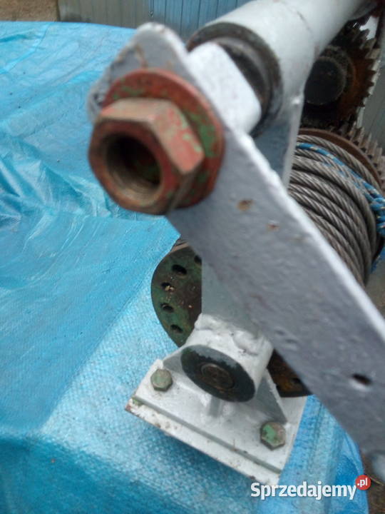 Wyciągarka ręczna do slipowania łodzi skutera Otwock