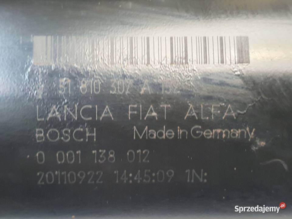 ROZRUSZNIK Citroen Nemo 13 HDi bosch 0001138012 Chełm
