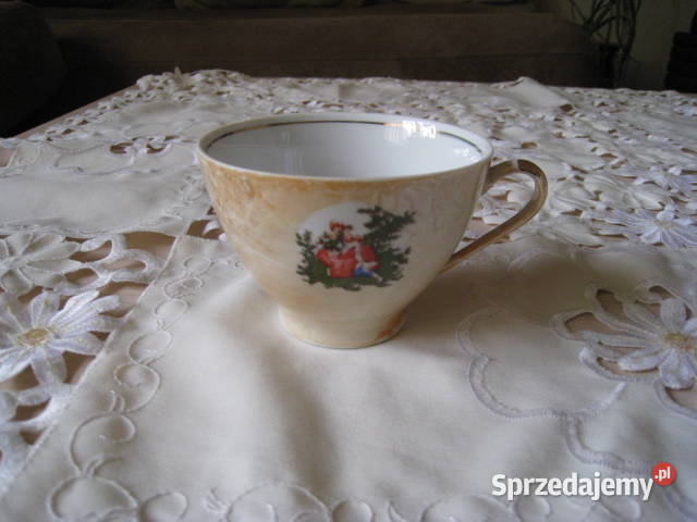 Filiżanka porcelanowa z okresu PRL Ćmielów Częstochowa