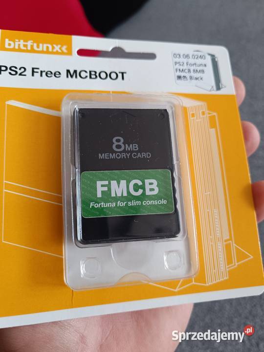 2 Free MCBOOT FMCB 8MB nowa Fortuna Sony Playstation 2 Konsole i automaty