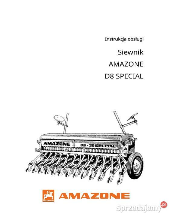 Instrukcja obsługi D8 Super Amazone Szamotuły