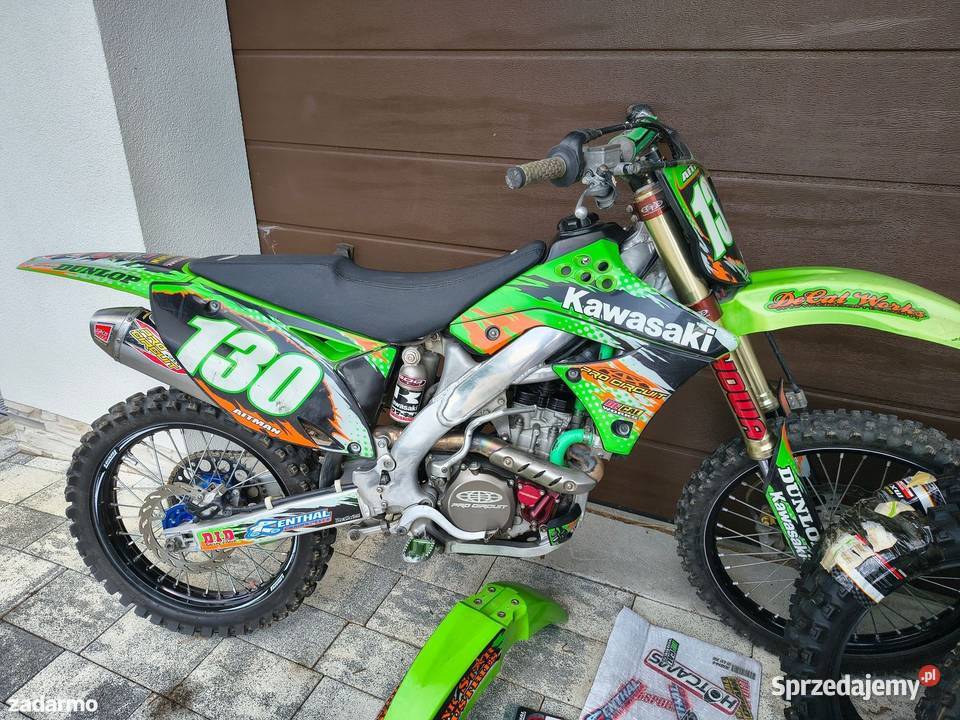 Kawasaki kxf250 dużo części 10km Brzostek