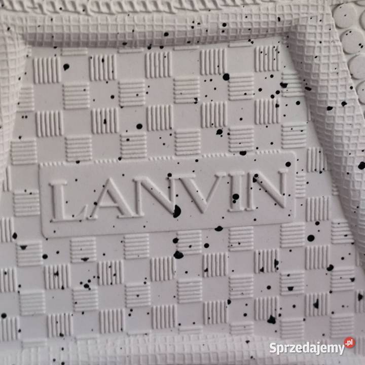 Buty męskie Lanvin Curb White Moda i Styl Głogów