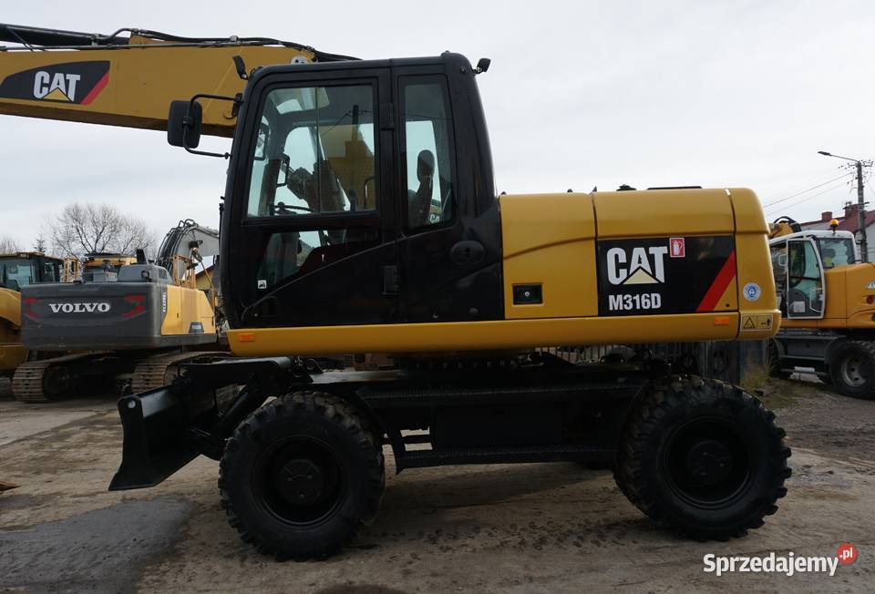 Koparka kołowa CAT M 316 D 2013 Koparki Jeziorko