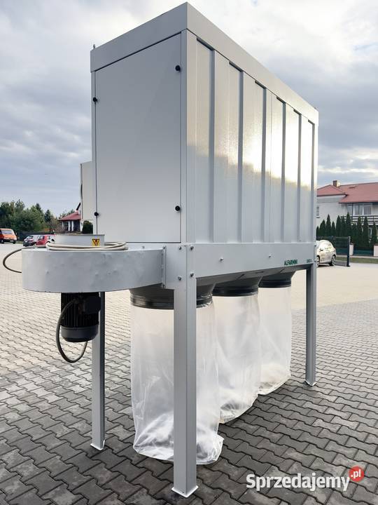 Odciąg trocin 3 workowy ALFARIMINI Euro4 55 kW