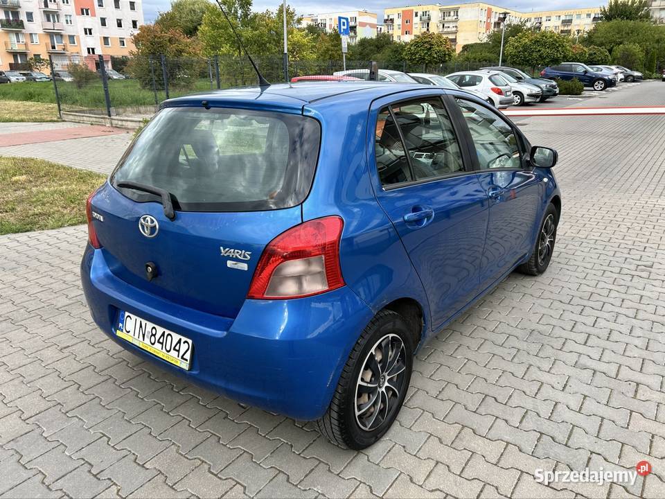Toyota Yaris 10 benzyna klima sprawna 2006 Inowrocław