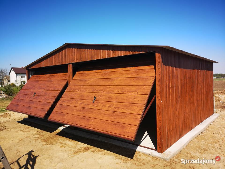 Garaże blaszane na każdy wymiar wzmacniane Grudziądz