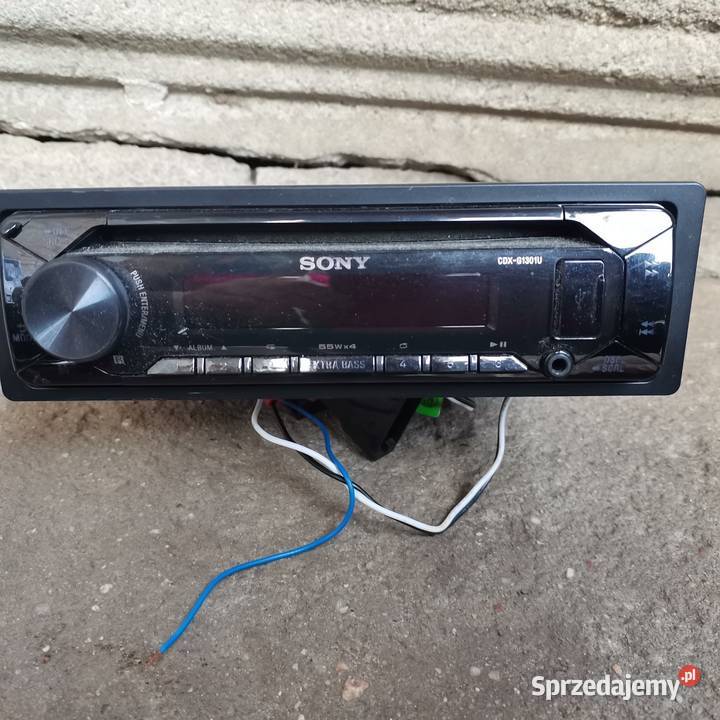 Radio samochodowe Sony CDXG1301U Car audio Gubin