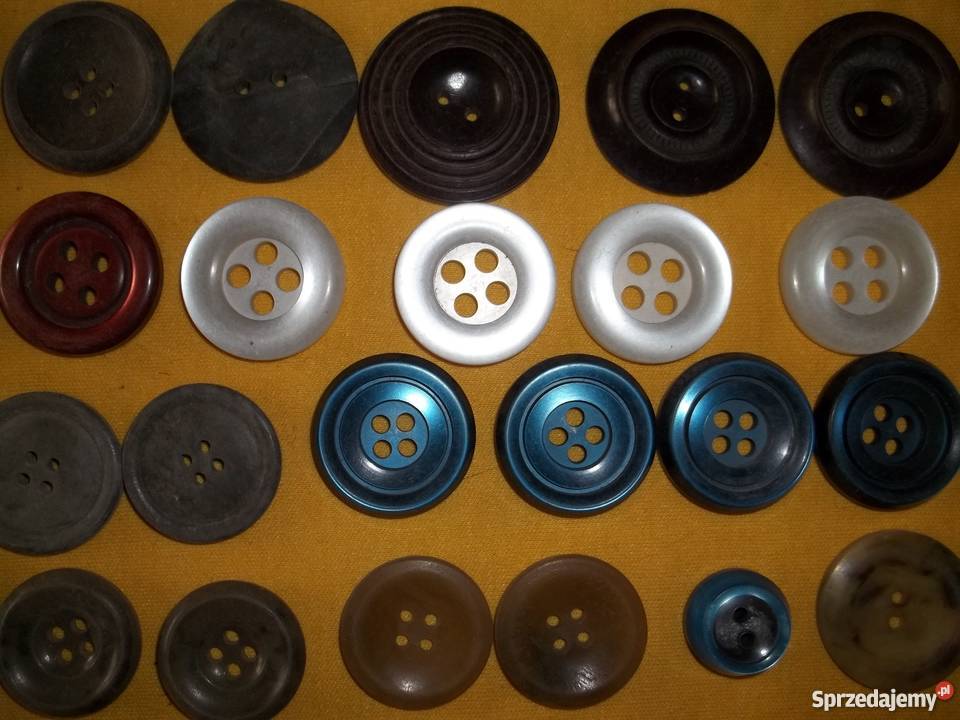 Guziki różne rozmiary i kolory Moda i Styl Łódź