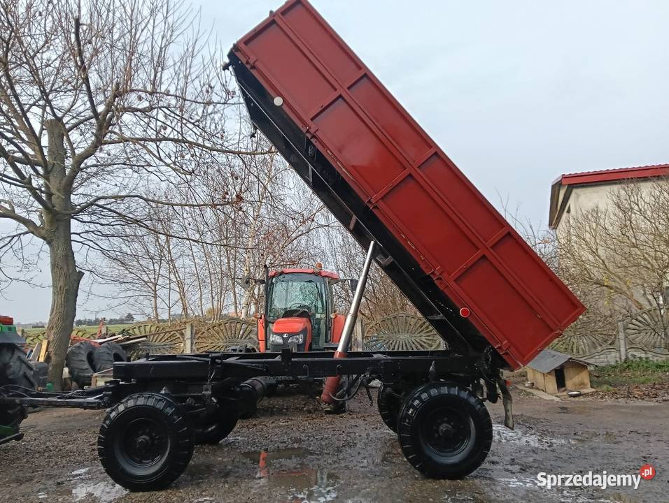 Przyczepa wywrotka 3 strona kujawsko-pomorskie Włocławek sprzedam