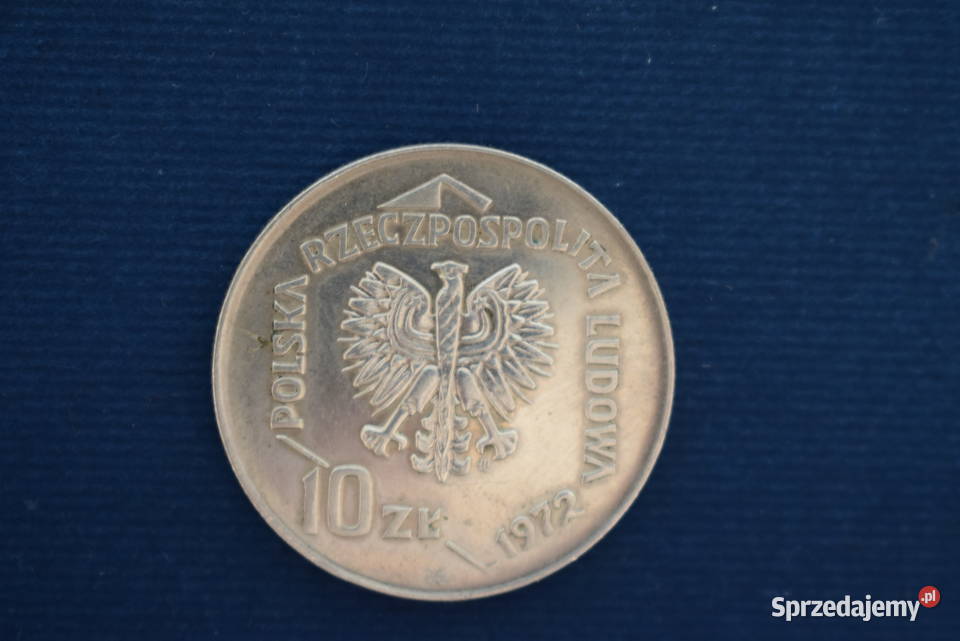 50lecie Portu w Gdyni moneta z 1972 nominał 10 Chełmno sprzedam