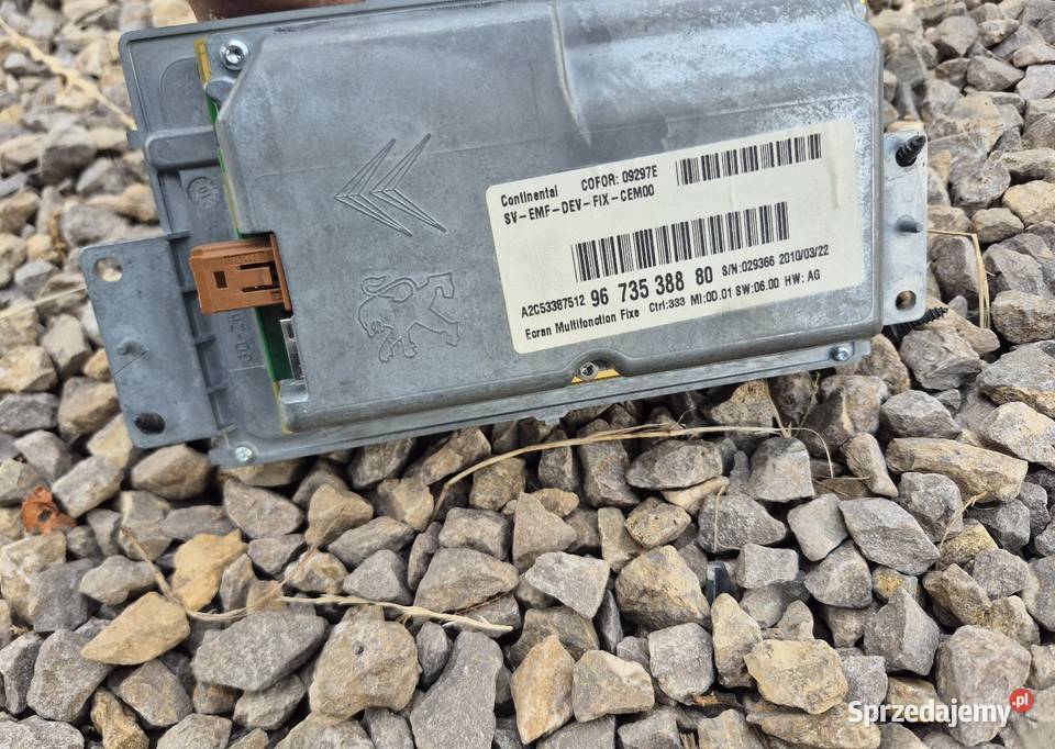 Wyświetlacz Citroen C5 Myszków