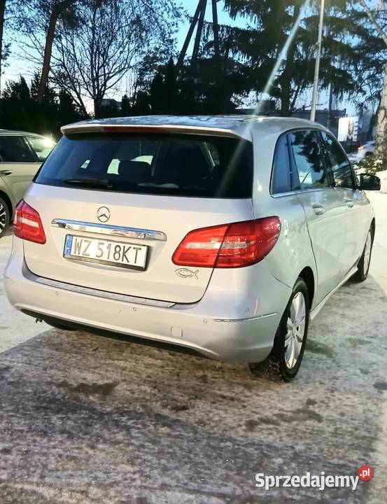Suuper Mercedes Bklassa manual zamiana manualna Pruszków