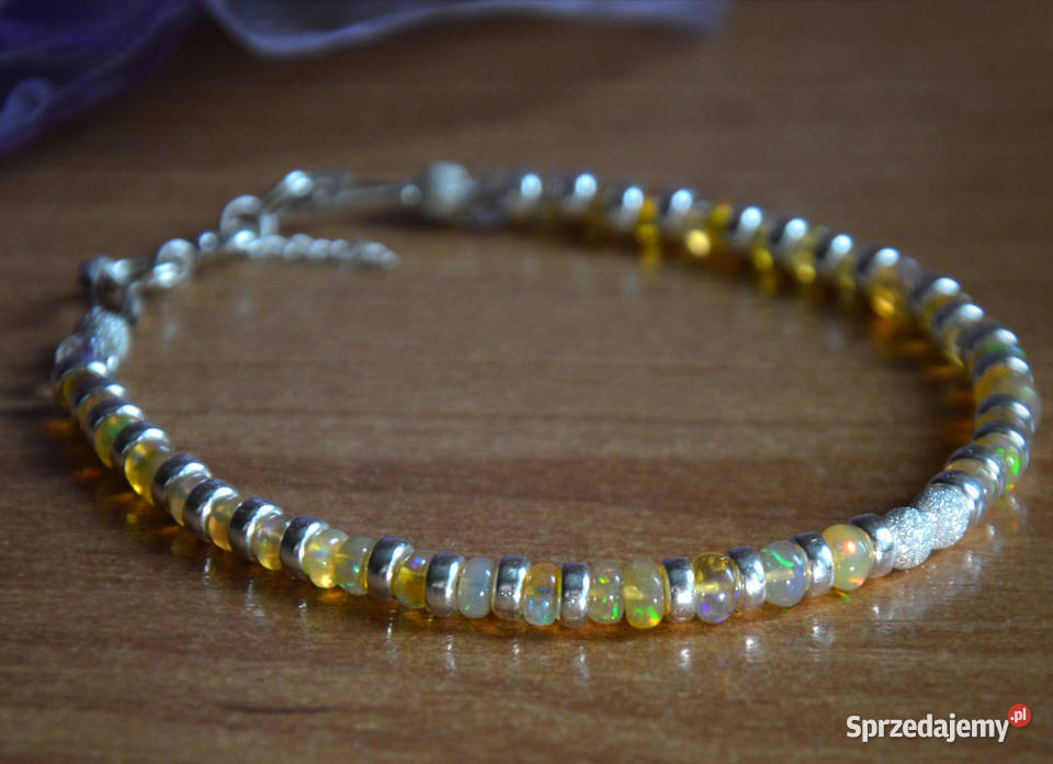 Opal z Etiopii Bransoletka Kolekcja Baśniowa Gdańsk