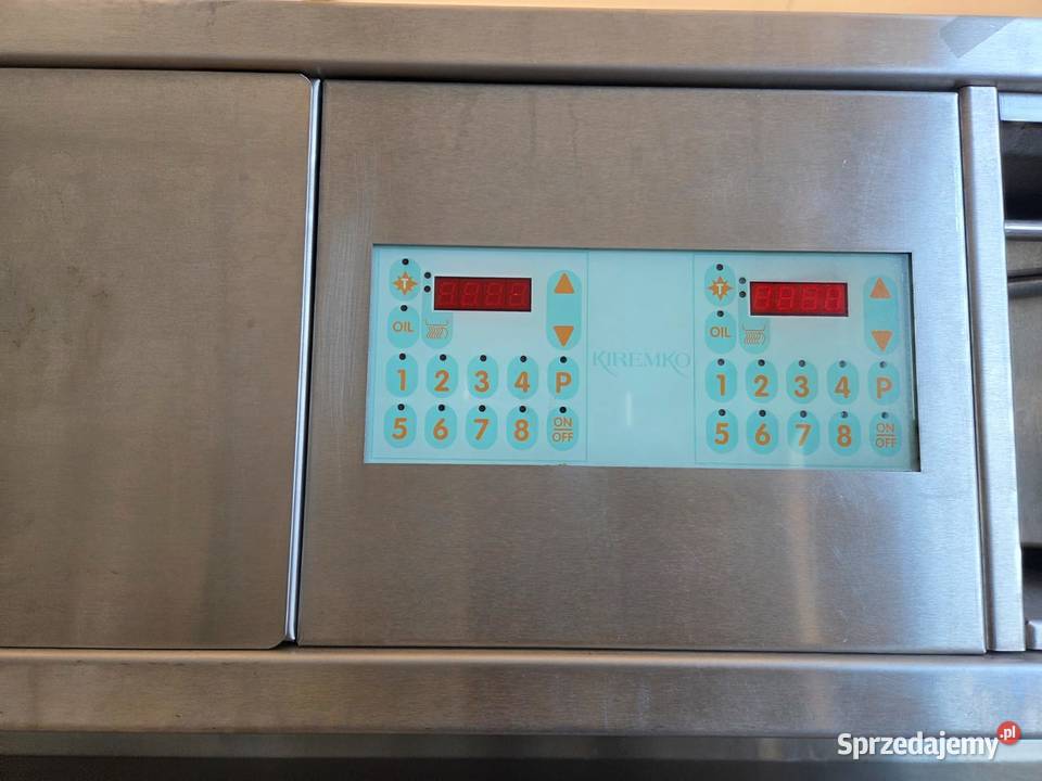 KIREMKO HRF 2 Frytkownica przemysłowa 3komorowa Krotoszyn