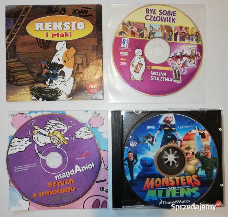 Filmy DVD dzieci 17 filmów Tanio mazowieckie