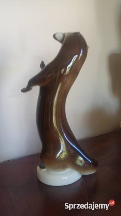 Wydra z rybą figurka Łomonosow Gdańsk sprzedam
