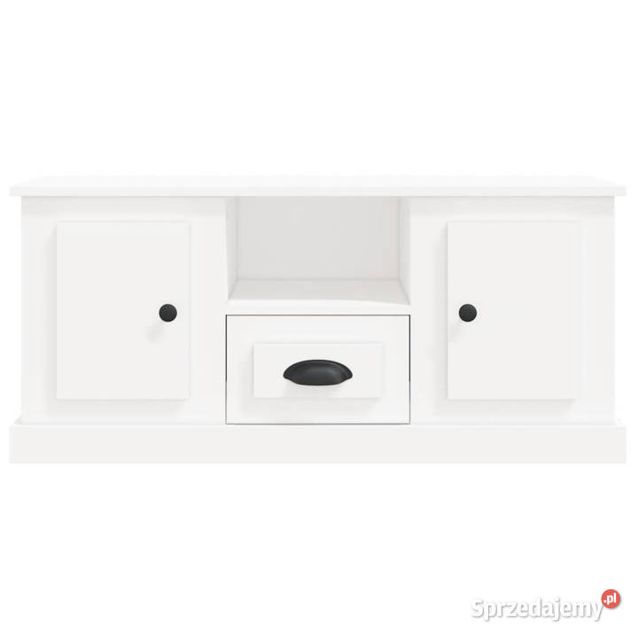 Szafka pod TV biała 100x355x45 materiał RTV mazowieckie
