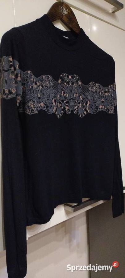 Bluzka półgolf w kolorze bczarnym lubelskie Lublin