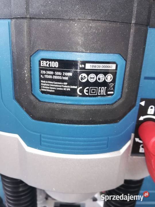 Frezarka górnowrzecionowa Erbauer 2100W Czmoń sprzedam