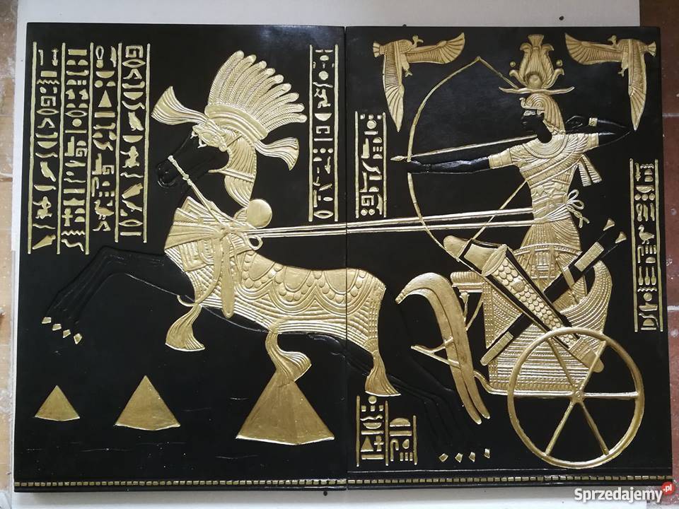 Płaskorzeźba Płaskorzeźby Egipskie Sztukateria