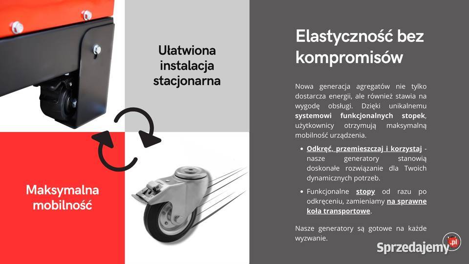 AGREGAT GENERATOR PRĄDOTWÓRCZY 22KVA DIESEL 3F Ząbkowice Śląskie