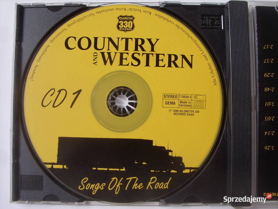 COUNTRT CD COUNTRT AND WESTERN 3 CD Vol 123 SONG Płyty i kasety Wołów