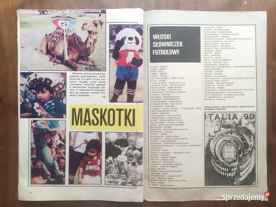 Skarb kibica ITALIA 90 Łódź