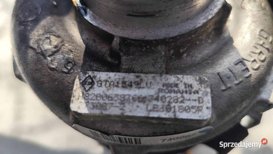 Sprzedam turbinę do renault 20 diesel Łuków