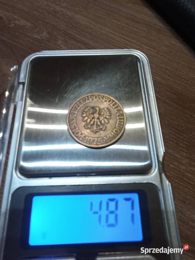 Sprzedam monete 5 zloty 1975 r proba Chełm