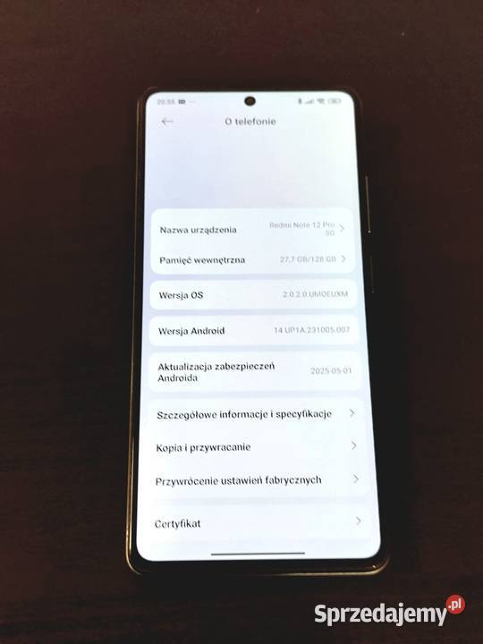 Xiaomi Redmi Note 12 Pro 5G 128GB Warszawa