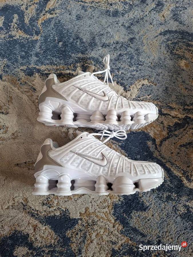 Buty Nike Shox TL White Metallic Silver r385