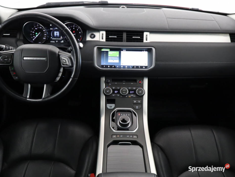 Land Rover Range Rover Evoque Si4 czerwony Bielany Wrocławskie sprzedam