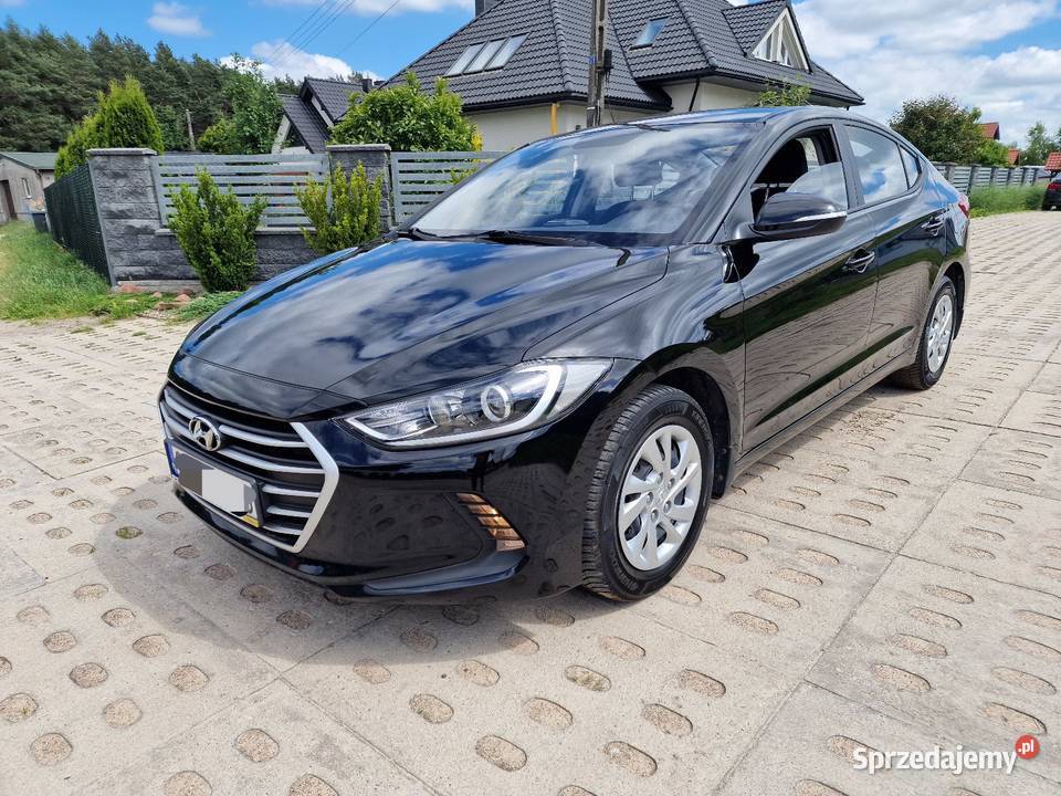 Hyundai Elantra 16benzSalonPL1właścicielvat23 kurtyny powietrzne