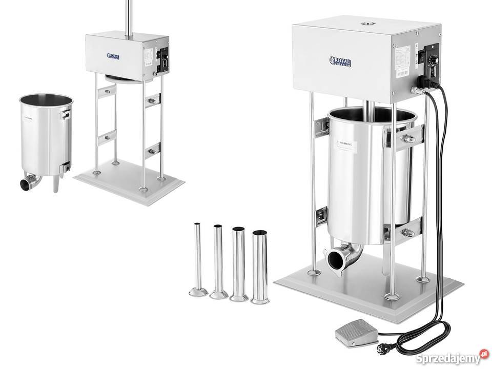 Elektryczna szpryca nadziewarka do kiełbas 10L 4 Częstochowa