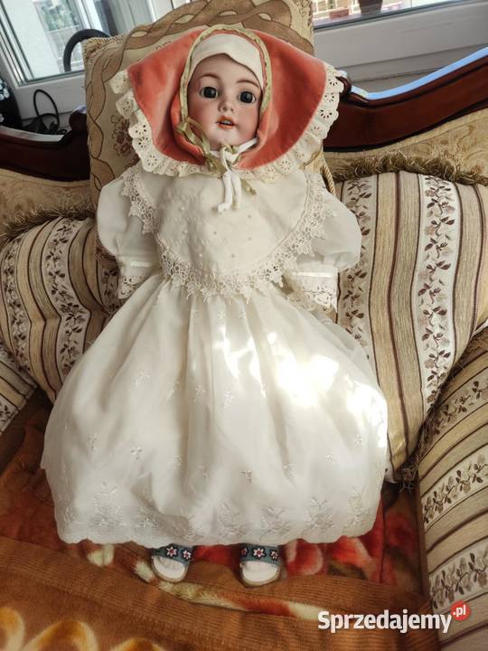 stara unikatowa lalka Simon Halbig 70 Antyki lubuskie